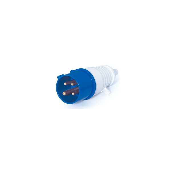 Plug Lukma 3P+T 16A 220-240V 9H Azul