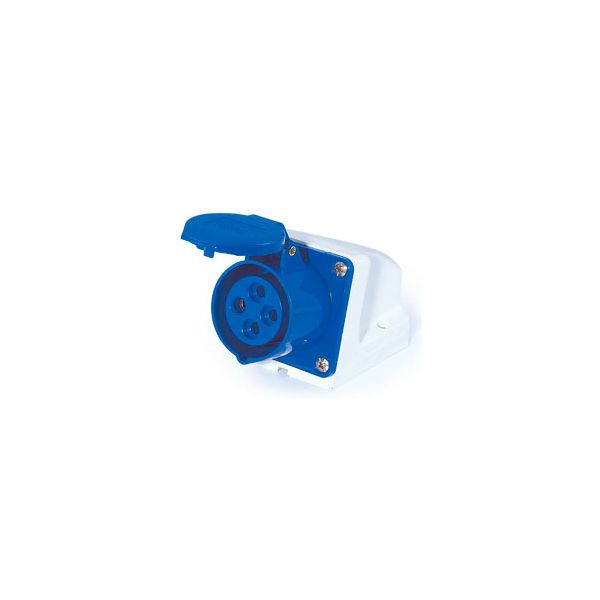 Tomada Sobrepor Lukma 3P+T 32A 220-240v 9h Azul