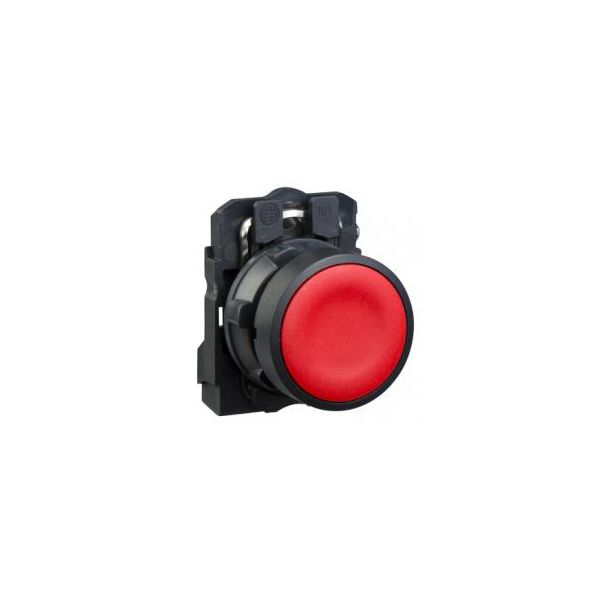 Botão 22mm Plástico Pulsador Vermelho 1NA XB5AA41 Schneider