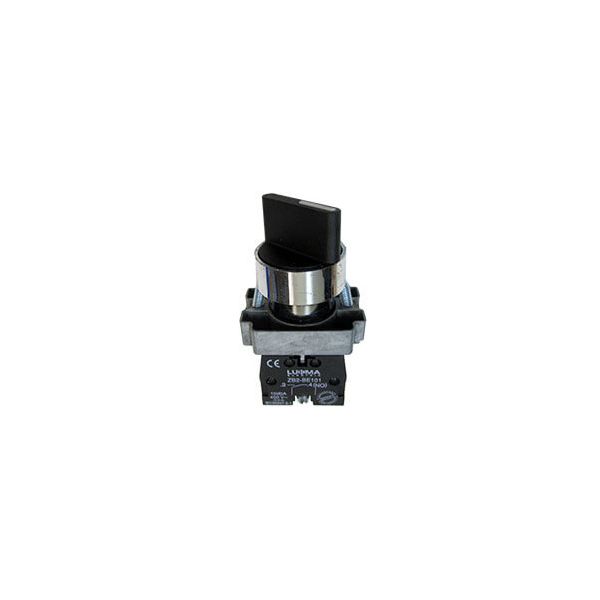 Chave Seletora 22 Mm Metálica 2 Posições Fixas 1na Lukma LK-BD25 13009