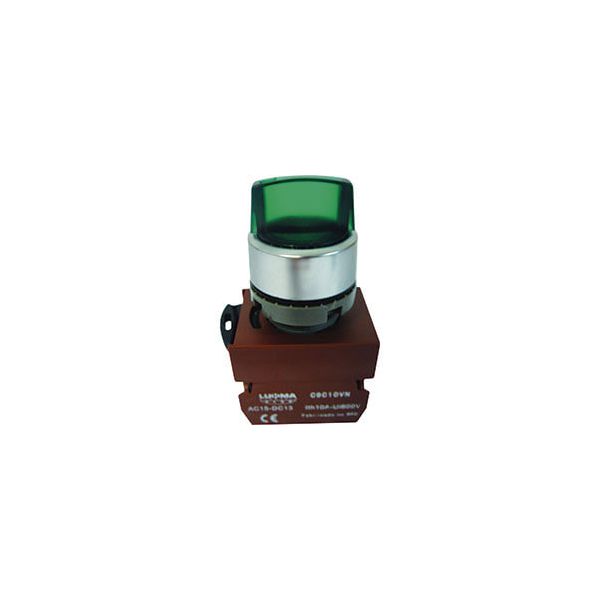 Chave Sel Plast LK6-C2SIS 3P Fixas 1NA+1NF Vd Lukma 14077