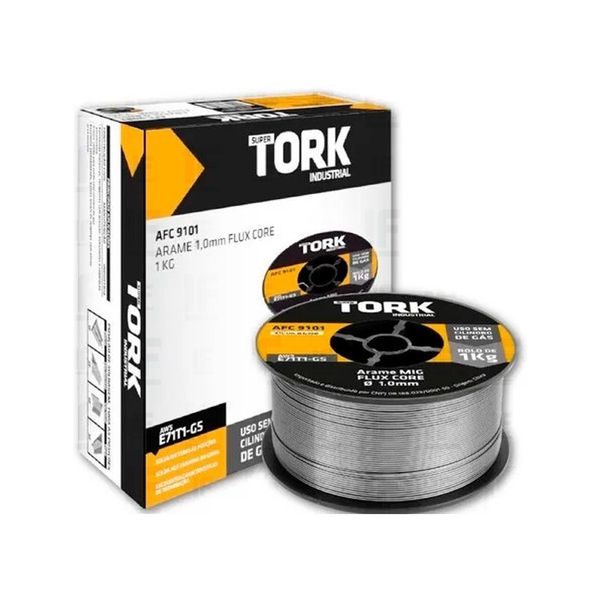 Arame Para Solda Mig Flux 1 mm 1kg Afc 9101 Tork