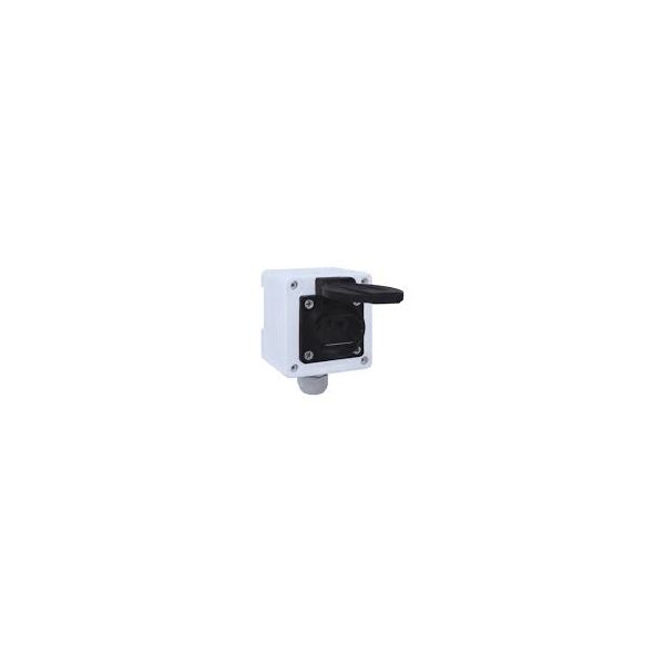 Tomada Sibratec Sobrepor 2P+T 20A Trilho Din 8598 Sibratec