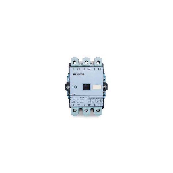 Contator Tripolar 105A 24VCA 50/60Hz 2NA+2NF 3TS50220AC2 Siemens