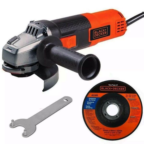 angle grinder machine black and decker BLACK+DECKER G720 820W 4