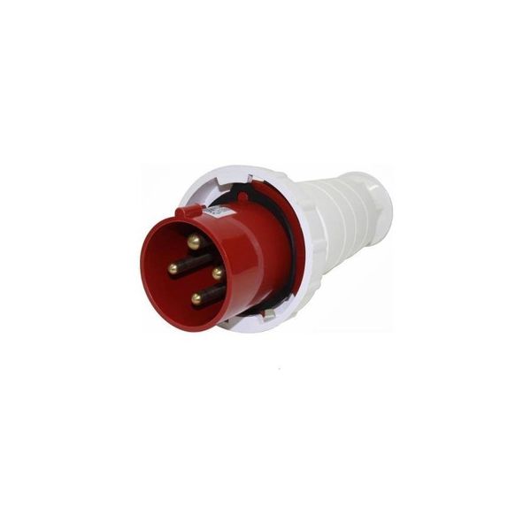 Plug Lukma 3P+T 63A 380-415V 6H Vermelho