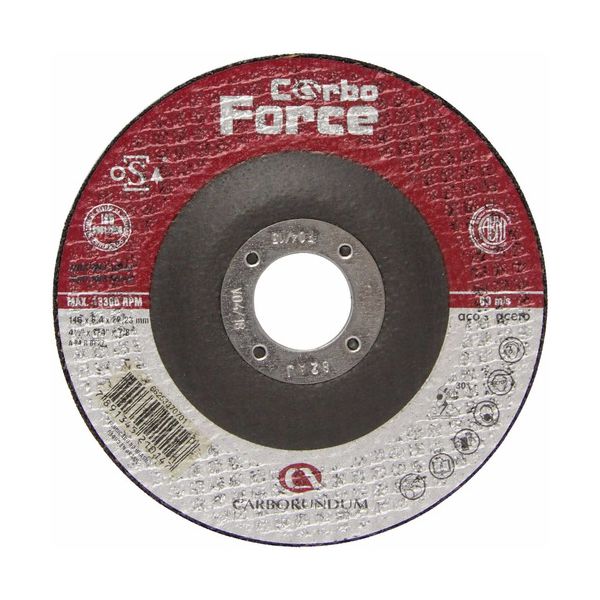 Disco De Desbaste Carbo Force Gold 4 1/2 x 1/4 x 7/8 