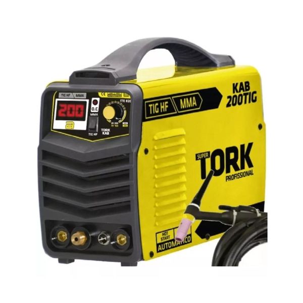 Máquina De Solda Inversora ITE-8200 200a Tork Biv (Tig/Eletr)