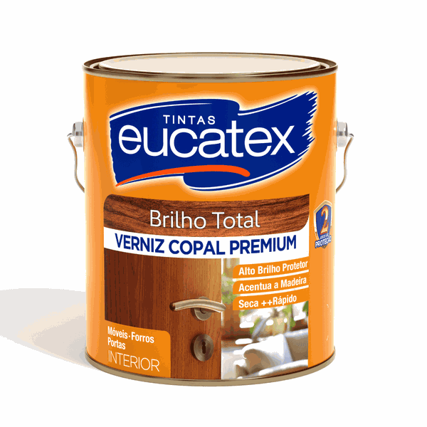 Verniz Copal Incolor 3,6 Ltr Eucatex