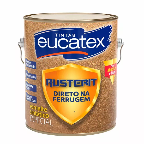 Tinta Rusterit Direto Na Pintura Branco 3,6 Ltr Eucatex