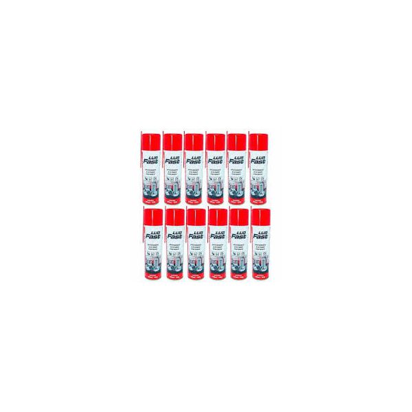 Kit C/ 12 Spray Desengripante 300 ML Lub Fast