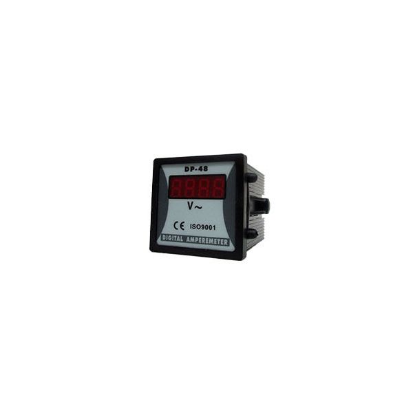 Voltímetro Digital Quadrado 220Vca 48x48mm 0-600V LK-DP348 Lukma 18012