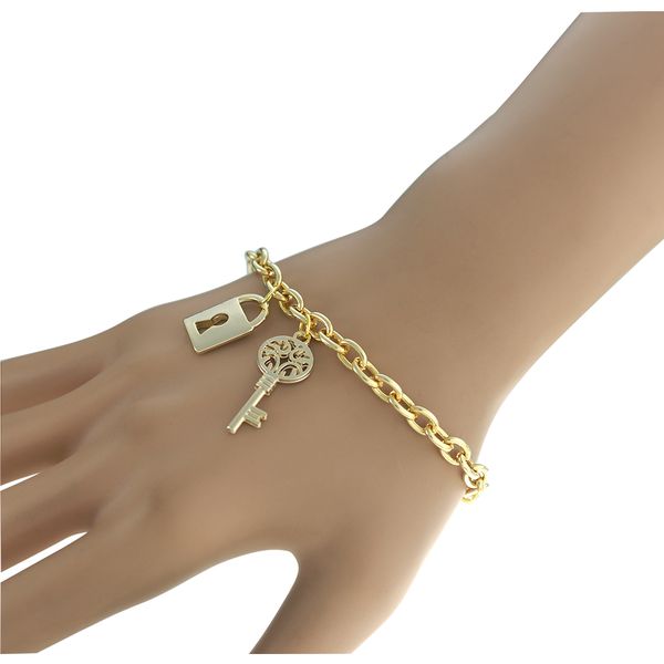 Pulseira Metal Lesprit 00003 Dourado