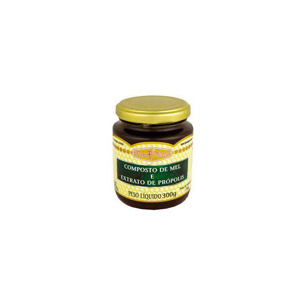 MEL COM PROPOLIS VIDRO 300G