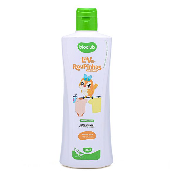 Lava Roupas Concentrado Detergente Natural - Lava Roupinhas Bioclub® 500ml