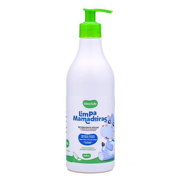 Detergente De Mamadeiras Orgânico - Limpa Mamadeiras Bioclub® 500ml
