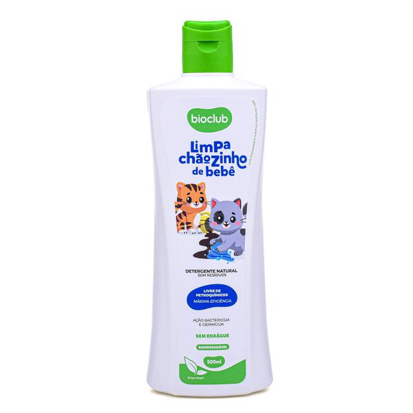 Limpeza De Chão Infantil Baby - Limpa Chãozinho De Bebê Bioclub® 500ml
