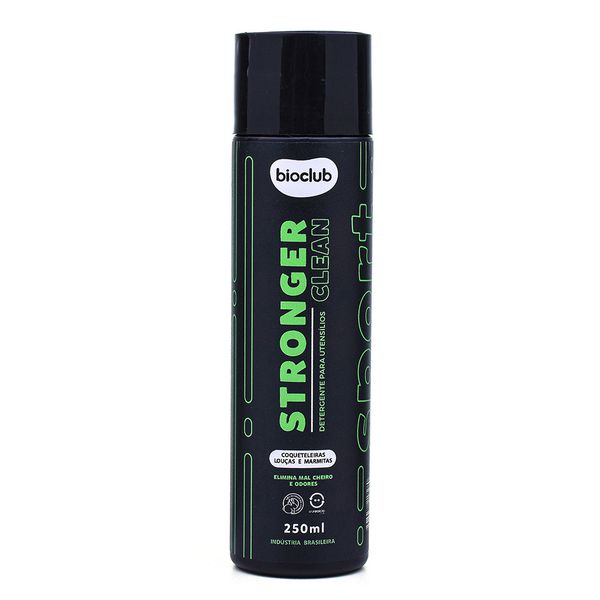 Detergente Para Eliminar Cheiros De Suplementos - Stronger Clean Bioclub® 250ml