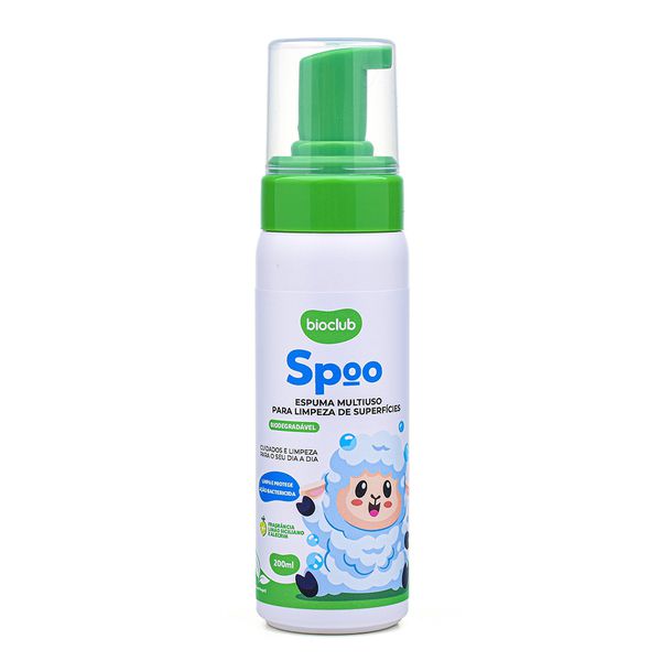 Espuma De Limpeza Multiuso - Spoo Bioclub® 200ml
