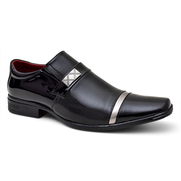 Sapato Social Stanford Preto