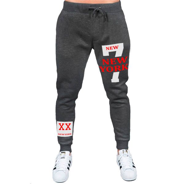 Calça De Moletom Black Beast 7 New York Chumbo