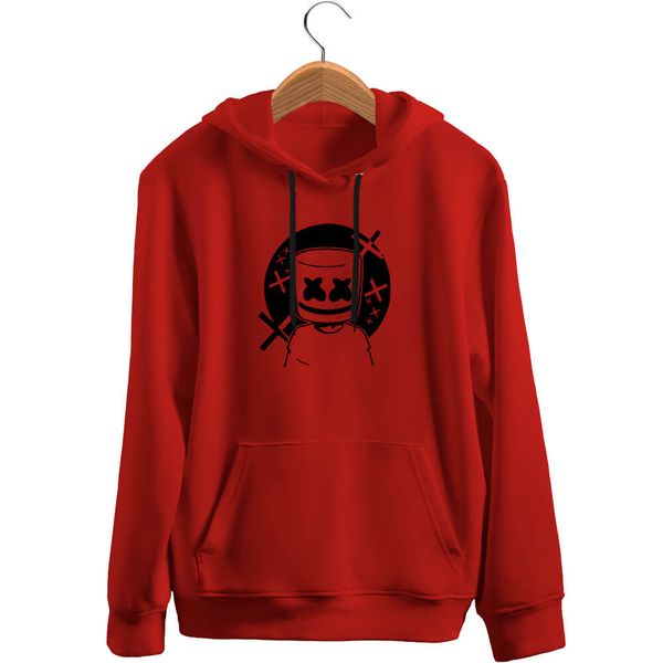 Blusa De Frio Black Beast Moletom Dj Marshmallow Vinho