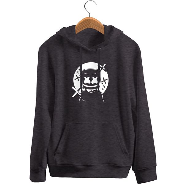 Blusa De Frio Black Beast Moletom Dj Marshmallow Chumbo