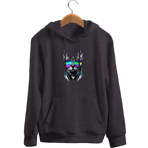 Blusa De Frio Black Beast Moletom Gato Dj Chumbo