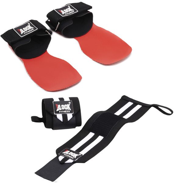 Kit Hand Grip E Munhequeira Lpo Branco