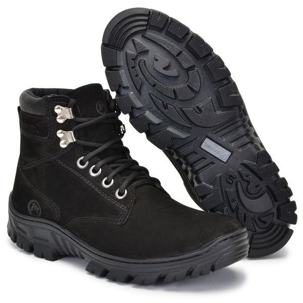Bota Coturno Bmbrasil Working 8600/12 Preto