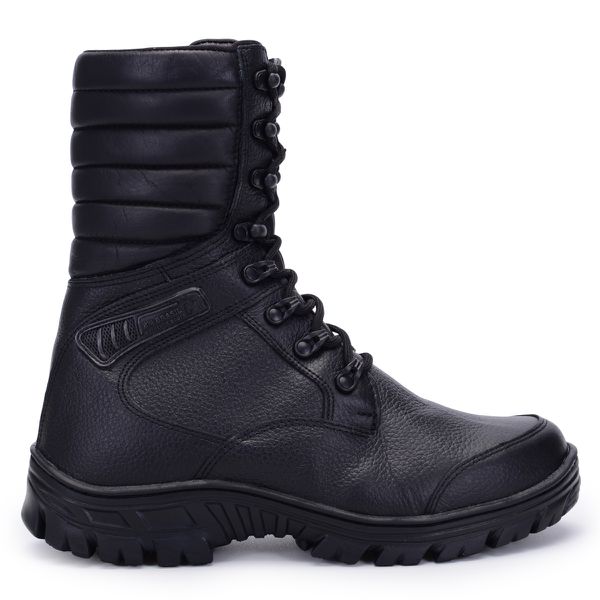 Coturno Bota Tático Militar Attack Moto 5188-PE PMPE Preto 