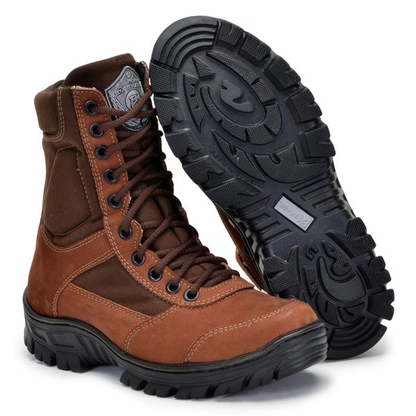 Bota Bmbrasil Em Couro Exercito 1 