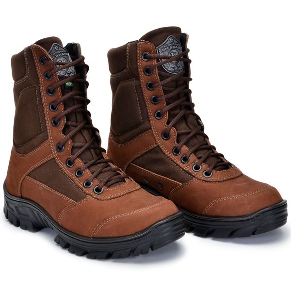Bota Bmbrasil Em Couro Exercito 1 