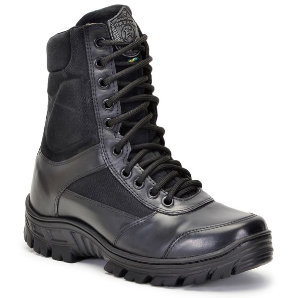 Bota Bmbrasil Em Couro Exercito 1