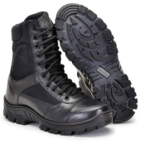 Bota Bmbrasil Em Couro Exercito 1