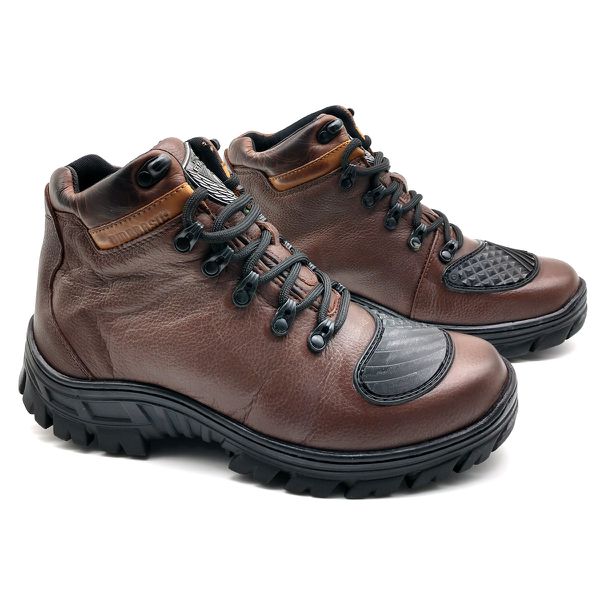 Bota Adventure Olimpo Esporte Ar Livre 5186/02 Café