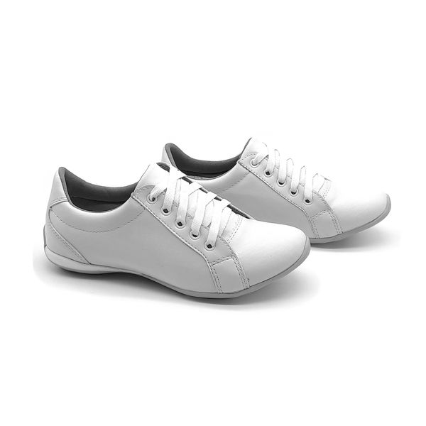 Tênis Feminino Branco Enfermagem Conforto e Leve 320/02
