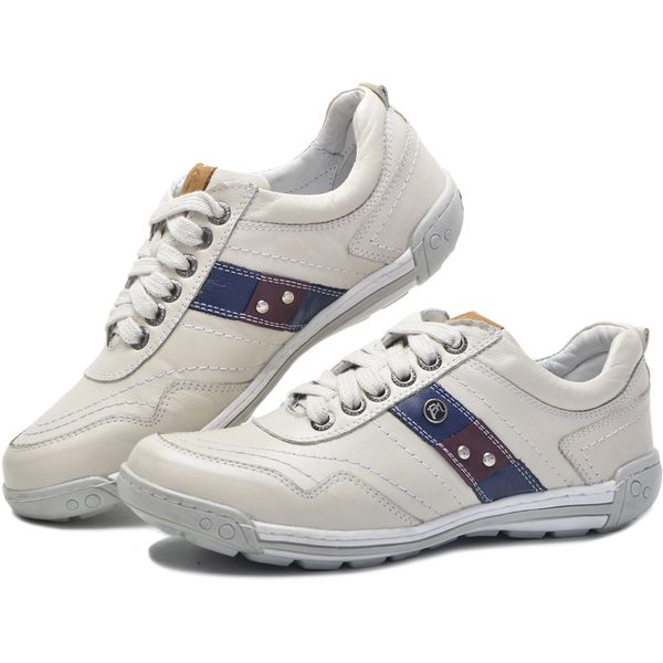 Sapato Masculino Casual Ortopédico Porshe Alanta 132/05 Gelo