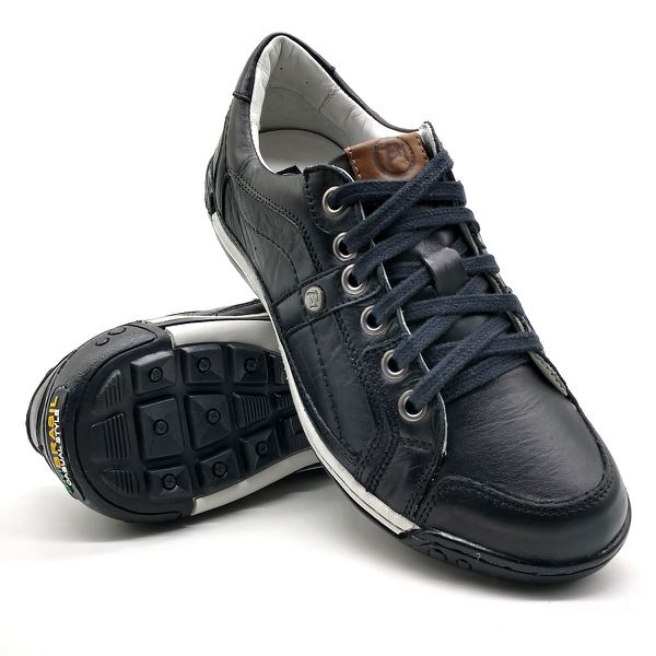 Sapato Masculino Casual Porshe Palmilha Ortopédica 147/02 Preto