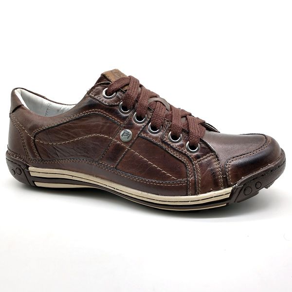 Sapato Masculino Casual Porshe Palmilha Ortopédica 147/03 Brown