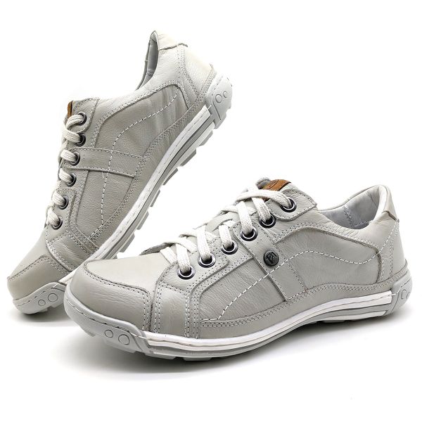 Sapato Masculino Casual Porshe Palmilha Ortopédica 147/04 Gelo
