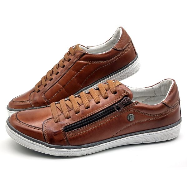 Sapatenis Masculino Casual Masculino De Couro Bmbrasil Sapatenis 608/13 Whisk