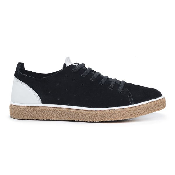 Sapato Masculino Cadarço Elástico Bm Brasil 891/03 Preto