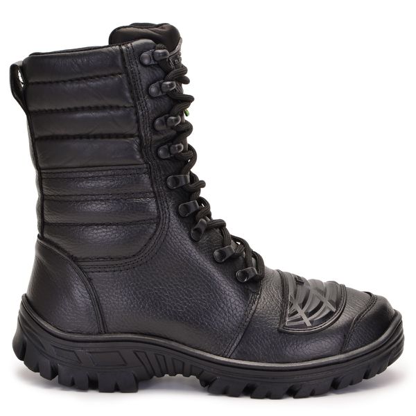 Coturno Tático Bota Militar Semi-impermeável Moto Bmbrasil 5168/16 Preto