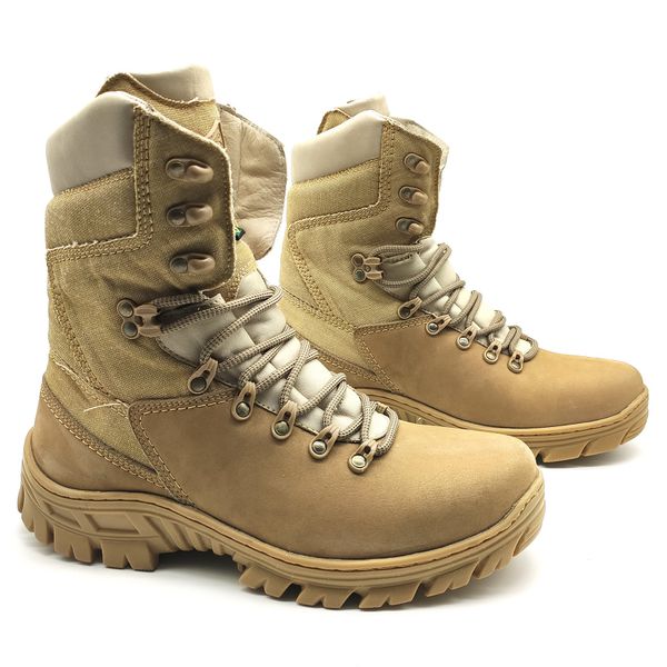Coturno Woodland Tático Guardian Bmbrasil Multicam 5184/07 Areia