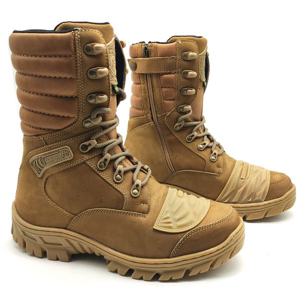 Coturno Woodland Attack Desert Bmbrasil 5188/02 Palha