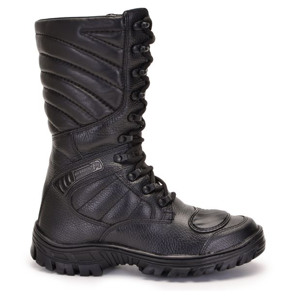 Coturno Choque Tático Moto Bmbrasil 5190/01 Preto