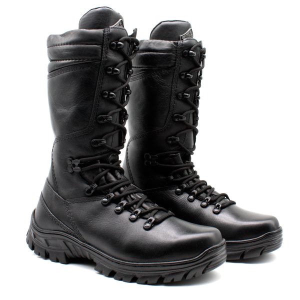 Coturno Choque Ii Tático Moto Bmbrasil 5193/01 Preto