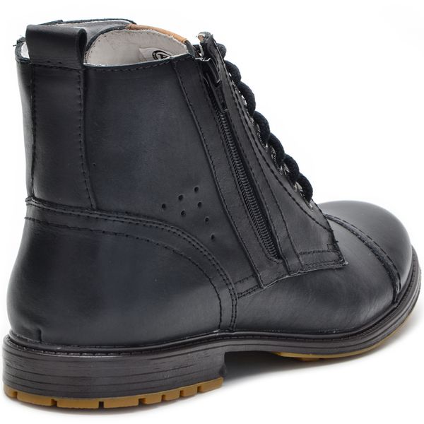 Bota Botina De Zíper Bmbrasil Oxfords 651/07 Preto