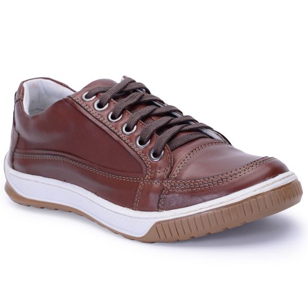 Sapato Masculino Casual Porshe Amura 114/04 Marron